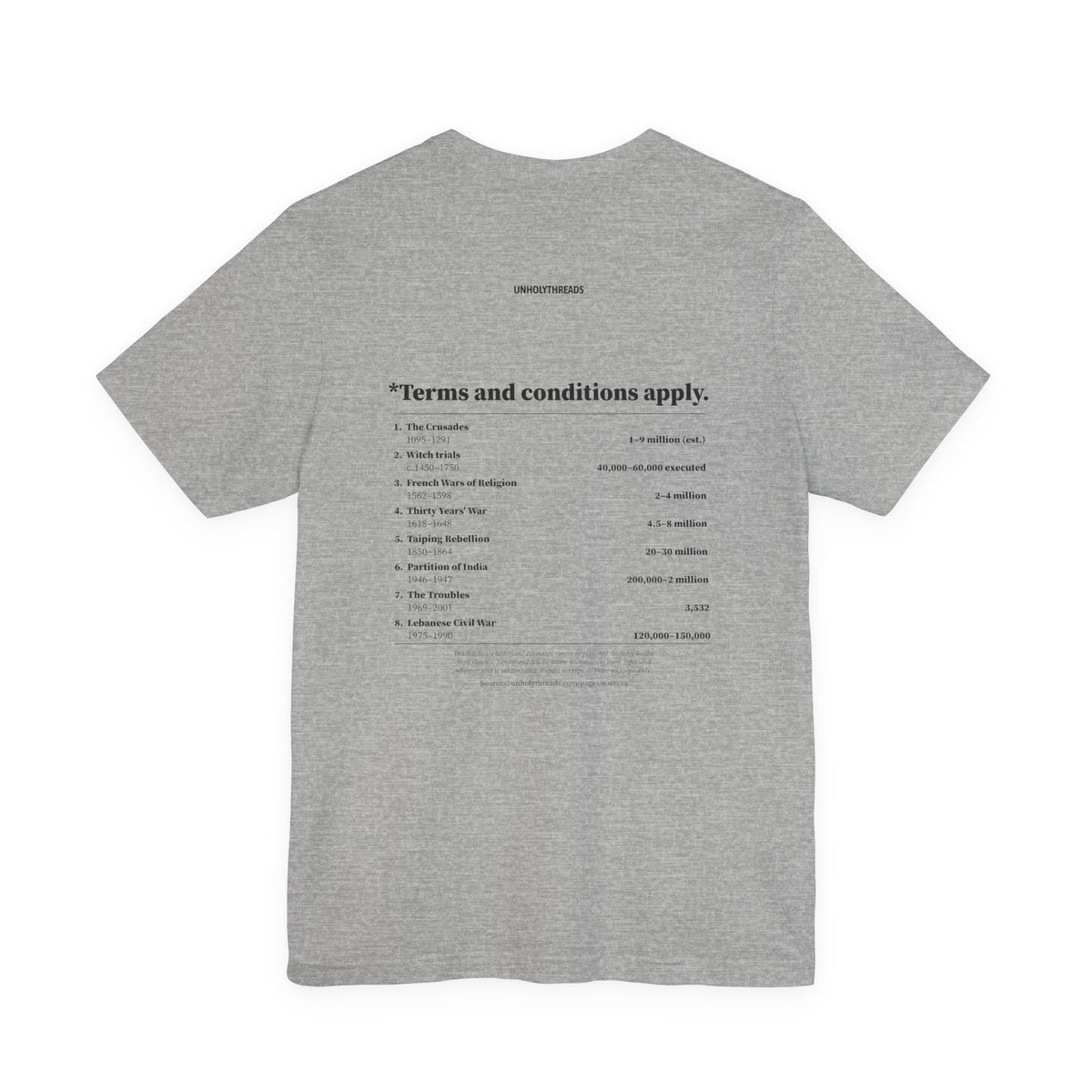 Thou Shalt Not Kill* Tee