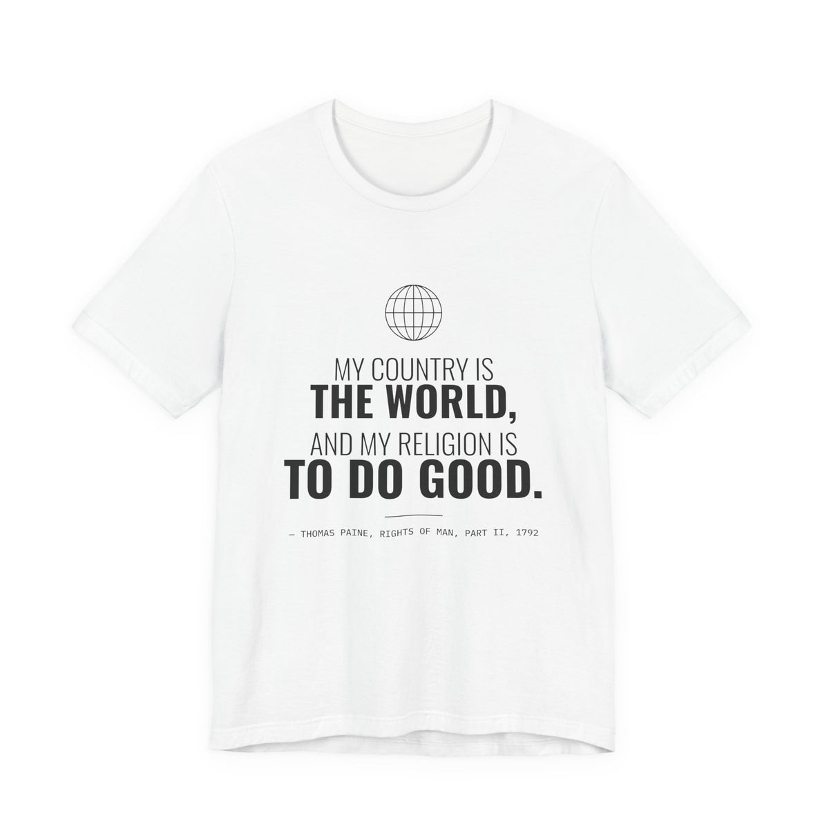 My Religion Is to Do Good Tee