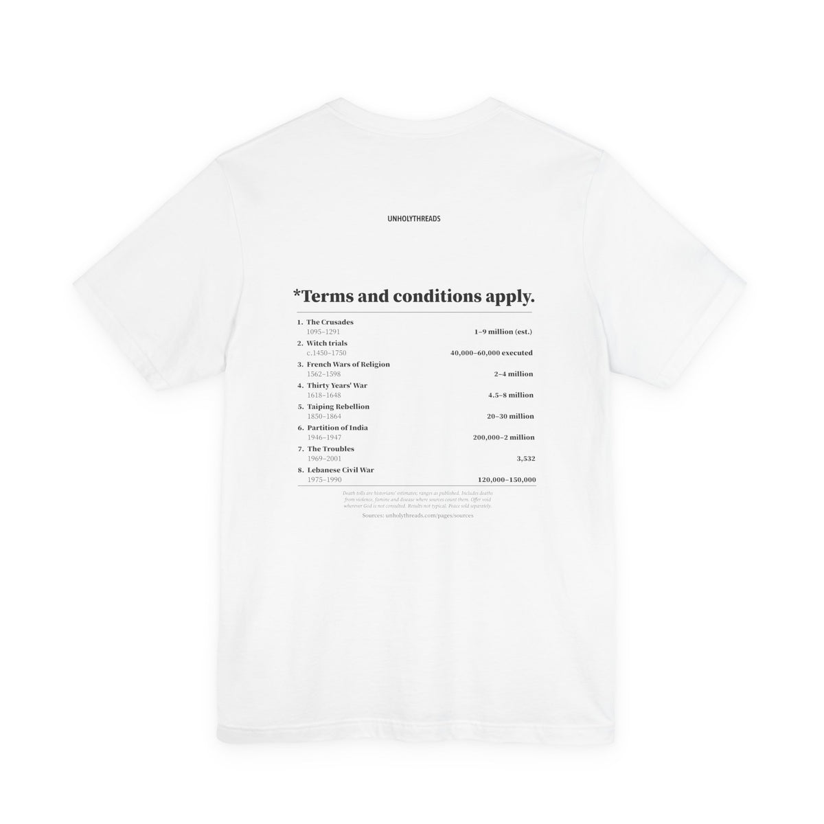 Thou Shalt Not Kill* Tee