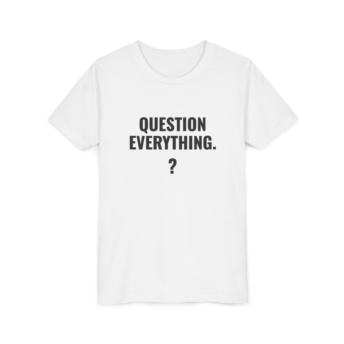 Question Everything Tee – Youth
