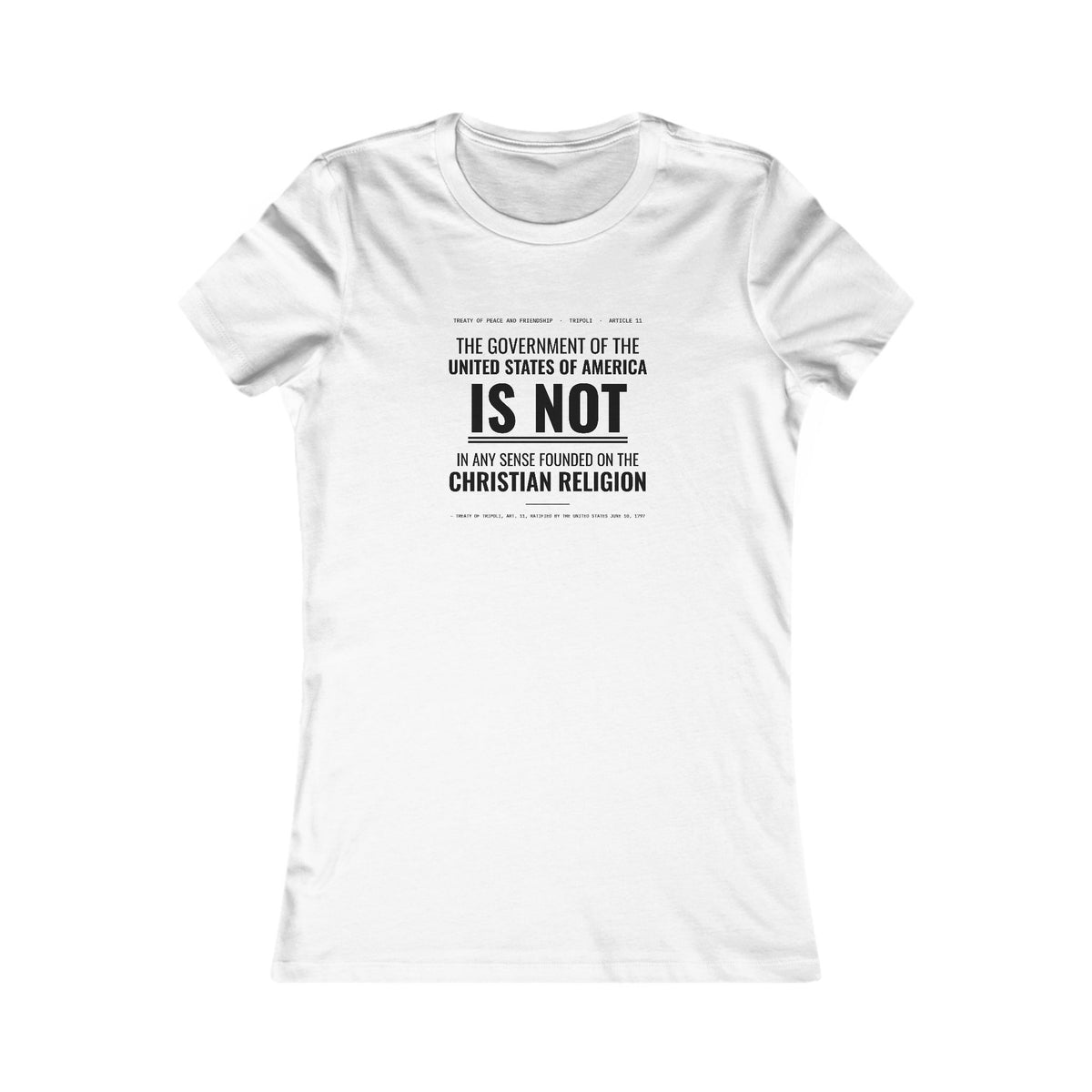 Treaty of Tripoli Tee – Women's Slim Fit