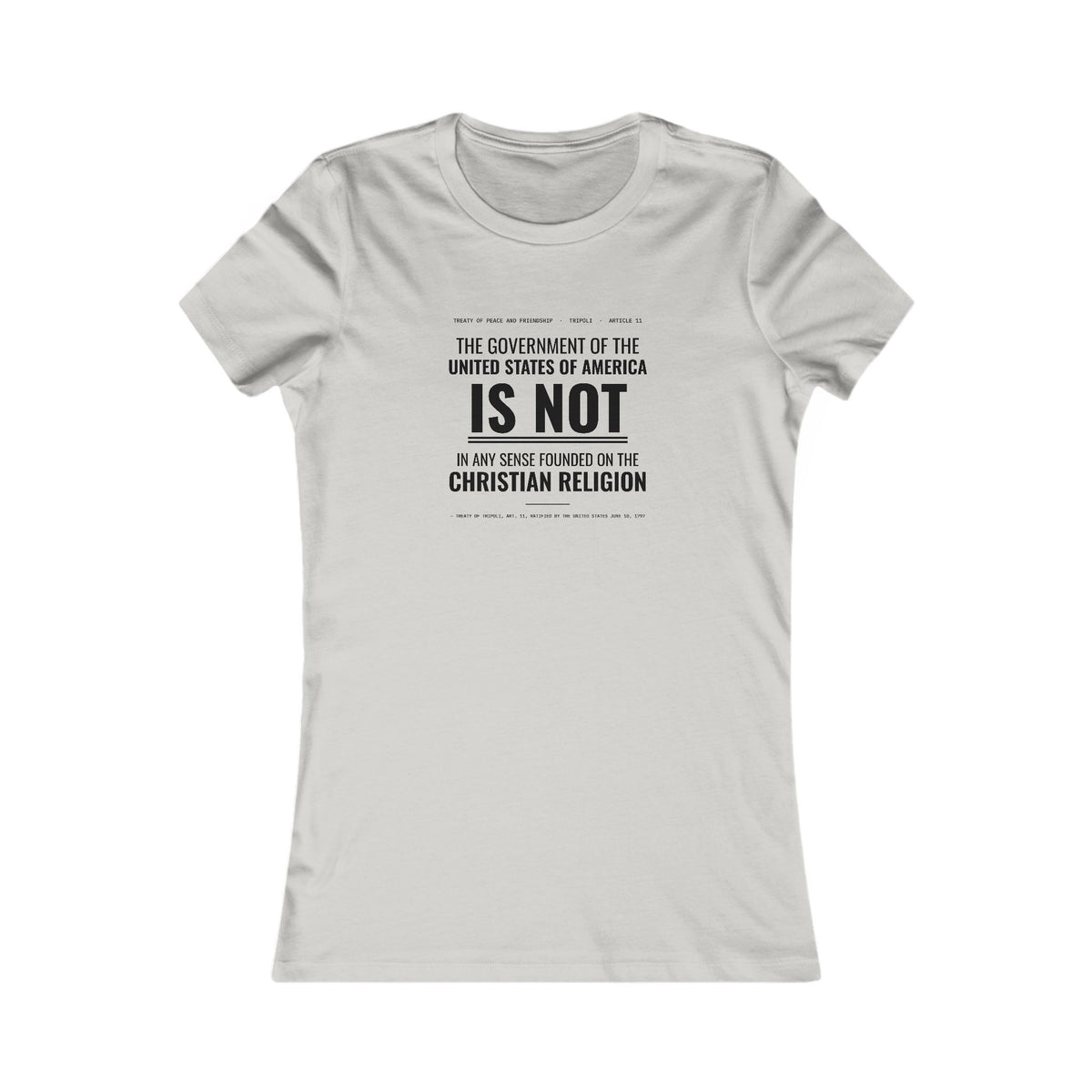 Treaty of Tripoli Tee – Women's Slim Fit