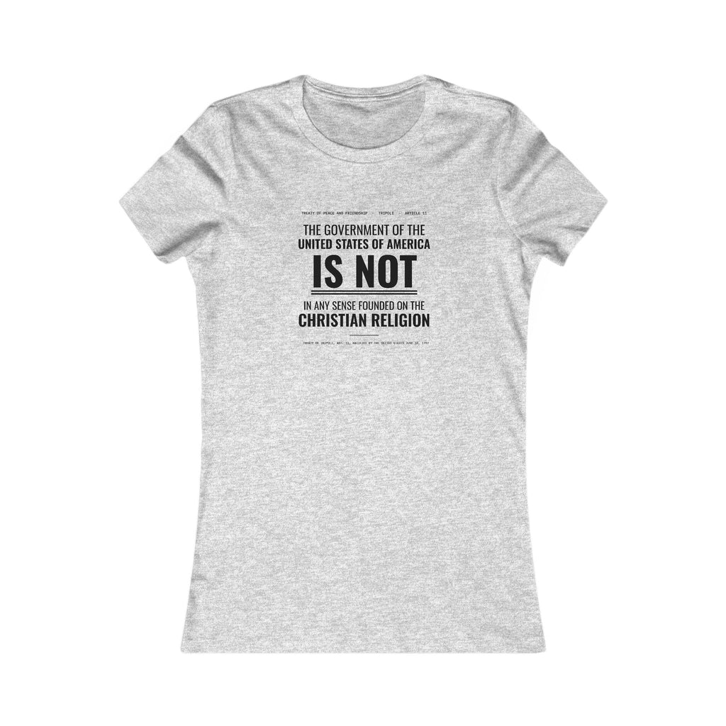 Treaty of Tripoli Tee – Women's Slim Fit